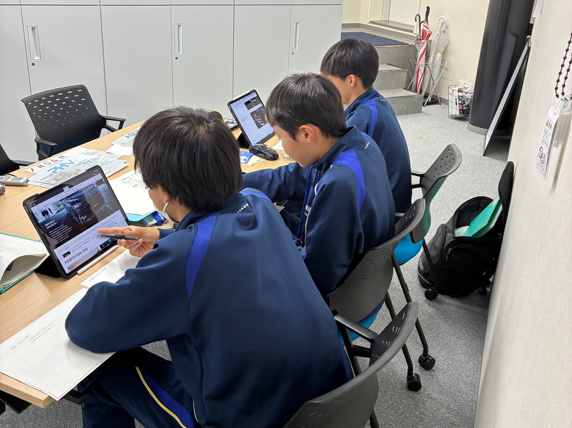 【岡崎上地店】地元中学校の職場体験の受け入れについて